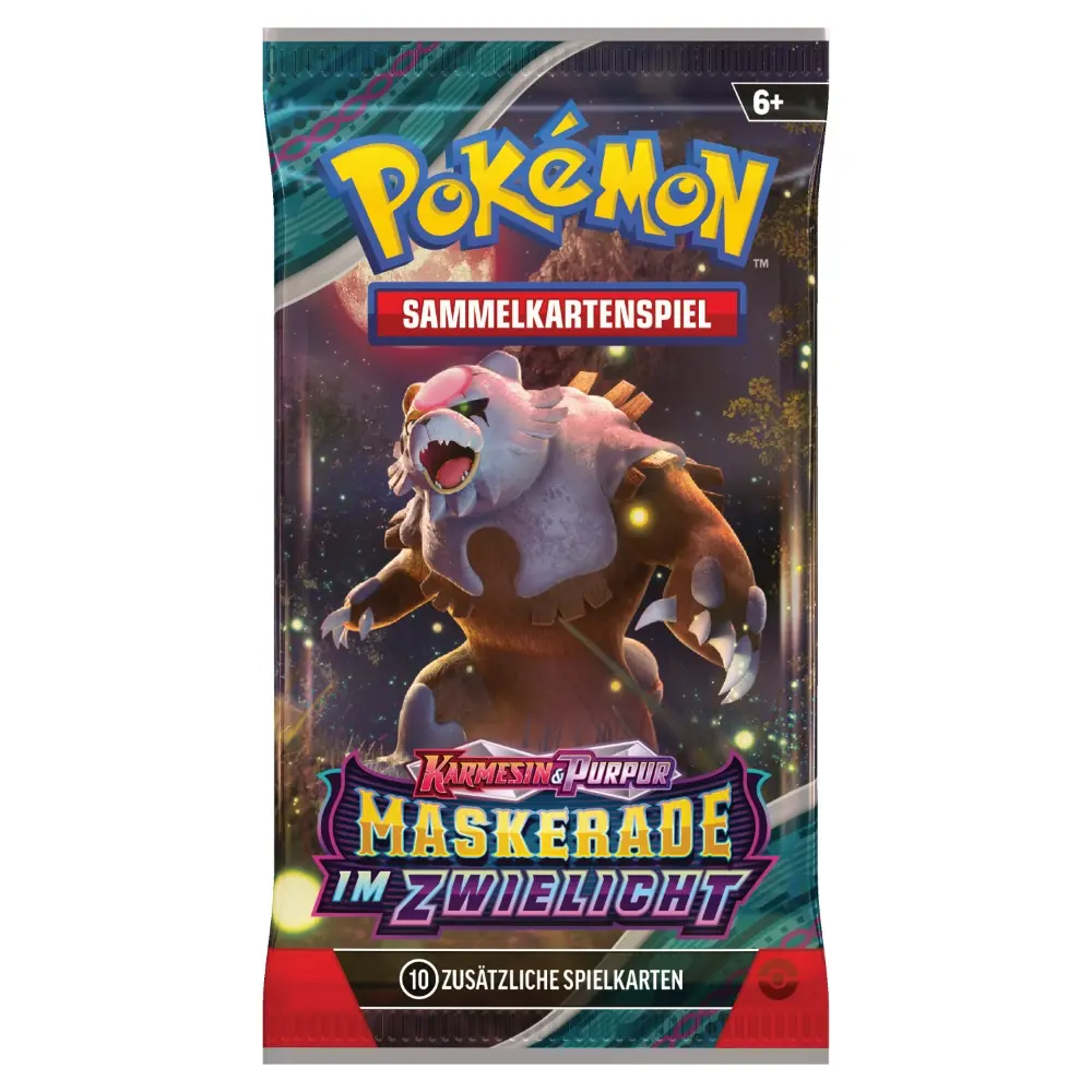 Pokémon: Karmesin & Purpur - Maskerade im Zwielicht - Boosterpack (DEU)