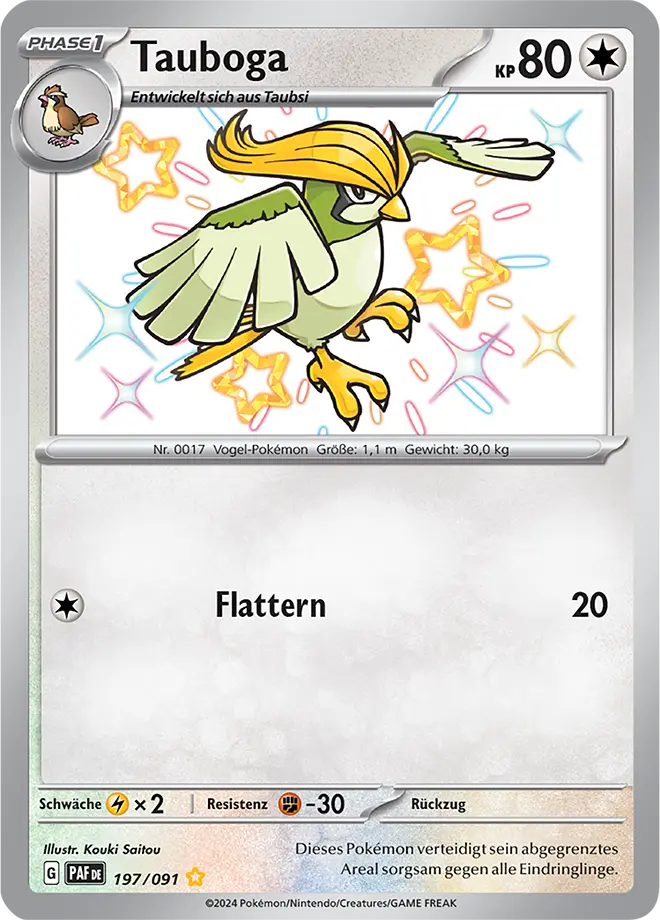 Tauboga 197/091 - Pokémon Paldeas Schicksale (DEU)