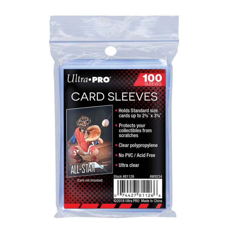 Ultra Pro Card Sleeves - Regular (100 Stück)