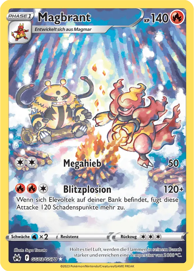Magbrant GG03/GG70 - Pokémon Zenit der Könige (DEU)