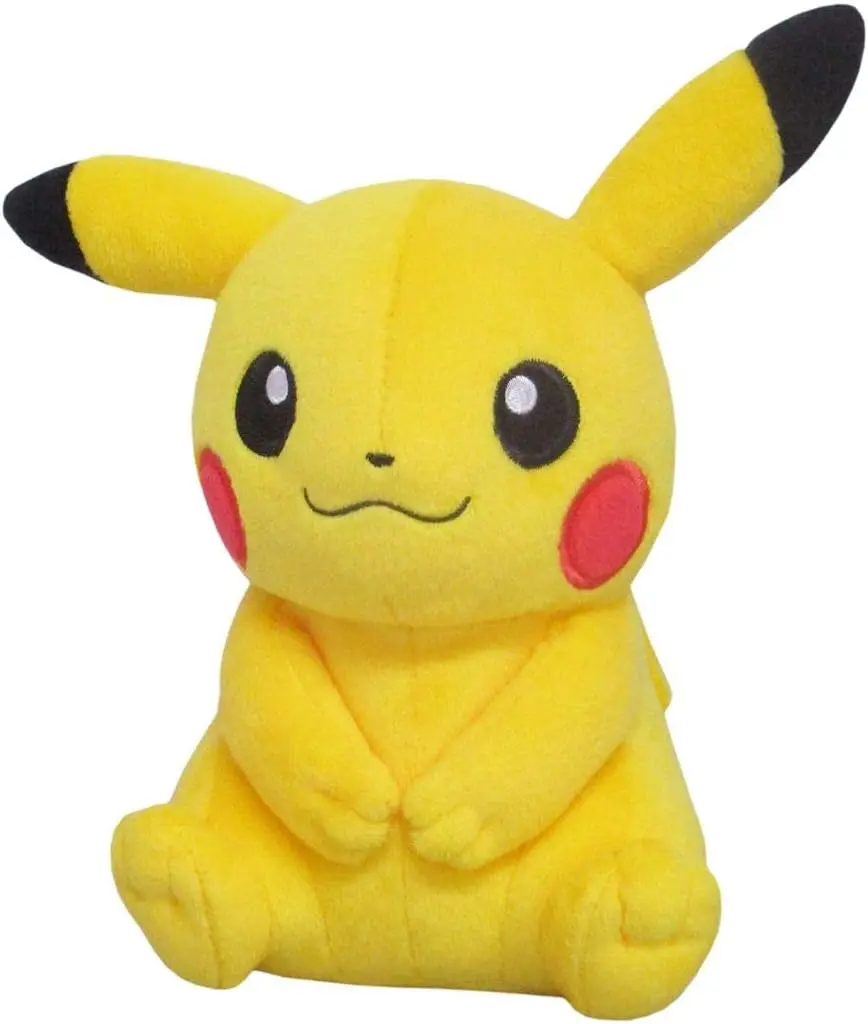 Pokémon Pikachu Plüschfigur - Offizielles All-Star Collection Kuscheltier