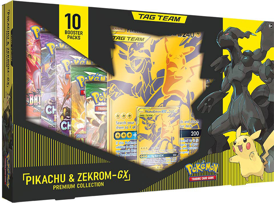 Tag Team Pikachu & Zekrom GX Premium Kollektion (ENG)
