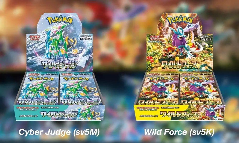 Pokémon Scarlet & Violet „Wild Force“ und „Cyber Judge“ offiziell angekündigt!