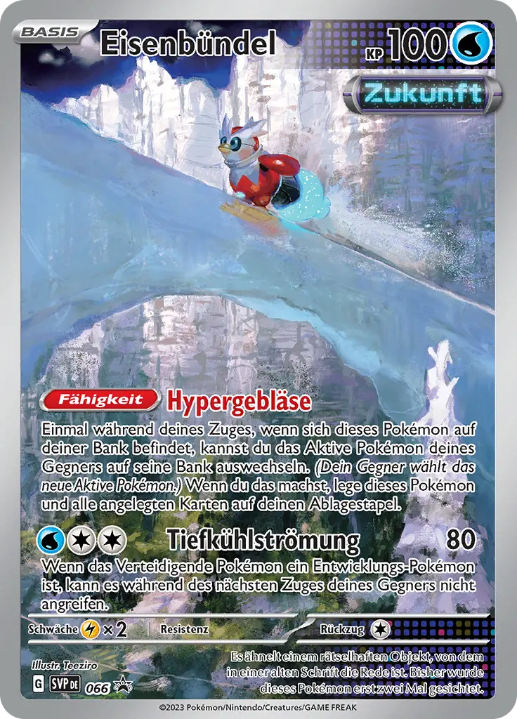 Eisenbündel (SVP - 066) - Pokémon Karmesin & Purpur Promo Karte (DEU)