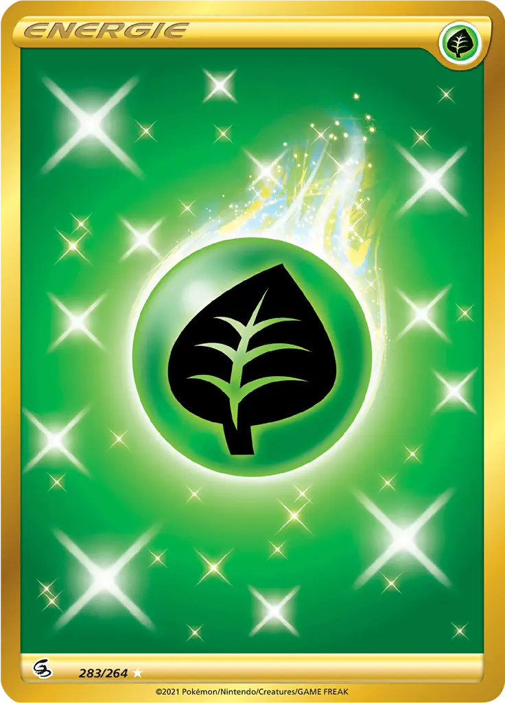 Pflanzen-Energie 283/264 - Pokémon Fusionsangriff Karte (DEU)
