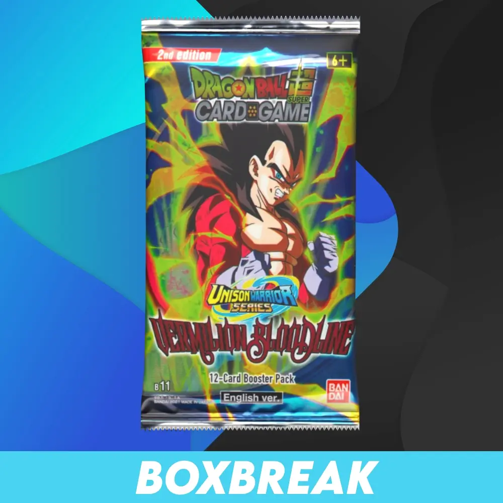 Dragon Ball Super: Vermillion Bloodline - 2nd Edition (B11) - Booster (ENG) - BoxBreak