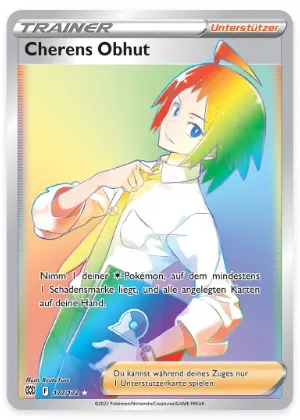 Cherens Obhut 177/172 - Pokémon Strahlende Sterne Karte (DEU)