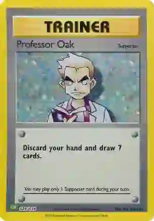 Professor Oak 024/034 - Pokémon TCG: Classic Venusaur & Lugia ex Deck Karte (ENG)
