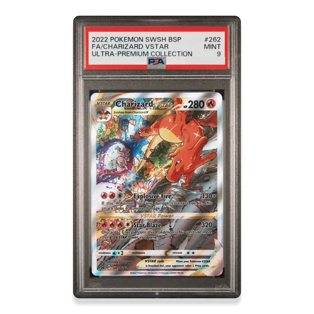 Pokémon Charizard VSTAR Promo - SWSH 262 - PSA 9 (ENG)