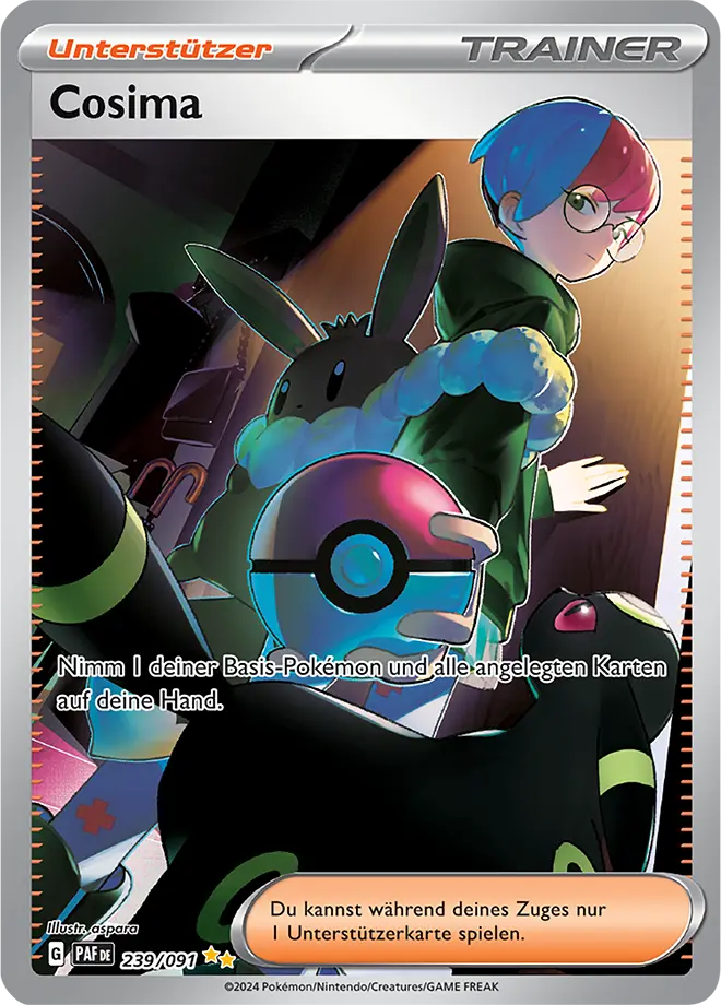 Cosima 239/091 - Pokémon Paldeas Schicksale (DEU)