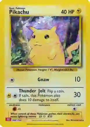 Pikachu 008/034 - Pokémon TCG: Classic Charizard & Ho-Oh ex Deck Karte (ENG)
