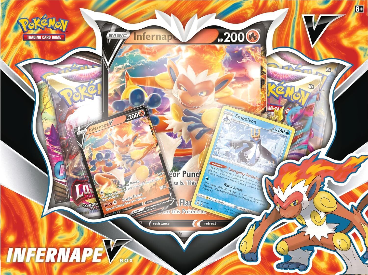 Pokémon TCG: Infernape V Box (ENG)