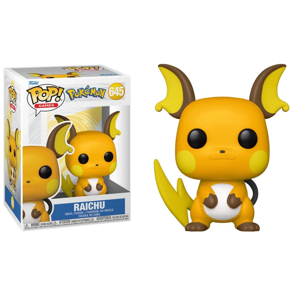 Pokemon - Raichu #645 POP! Vinyl Figur