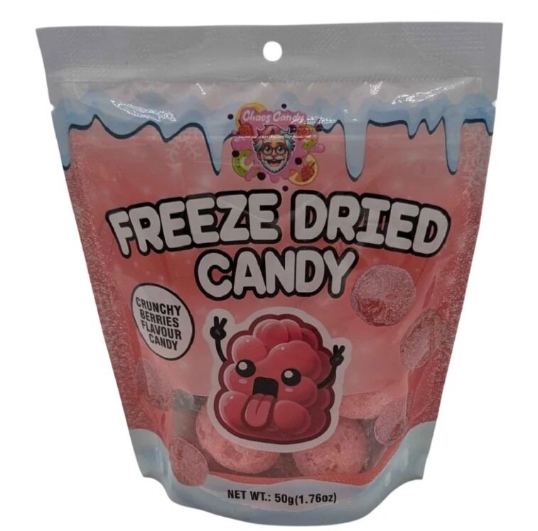 Chaos Candy - Crunchy Berries - Freeze Dried Candy - 50g 