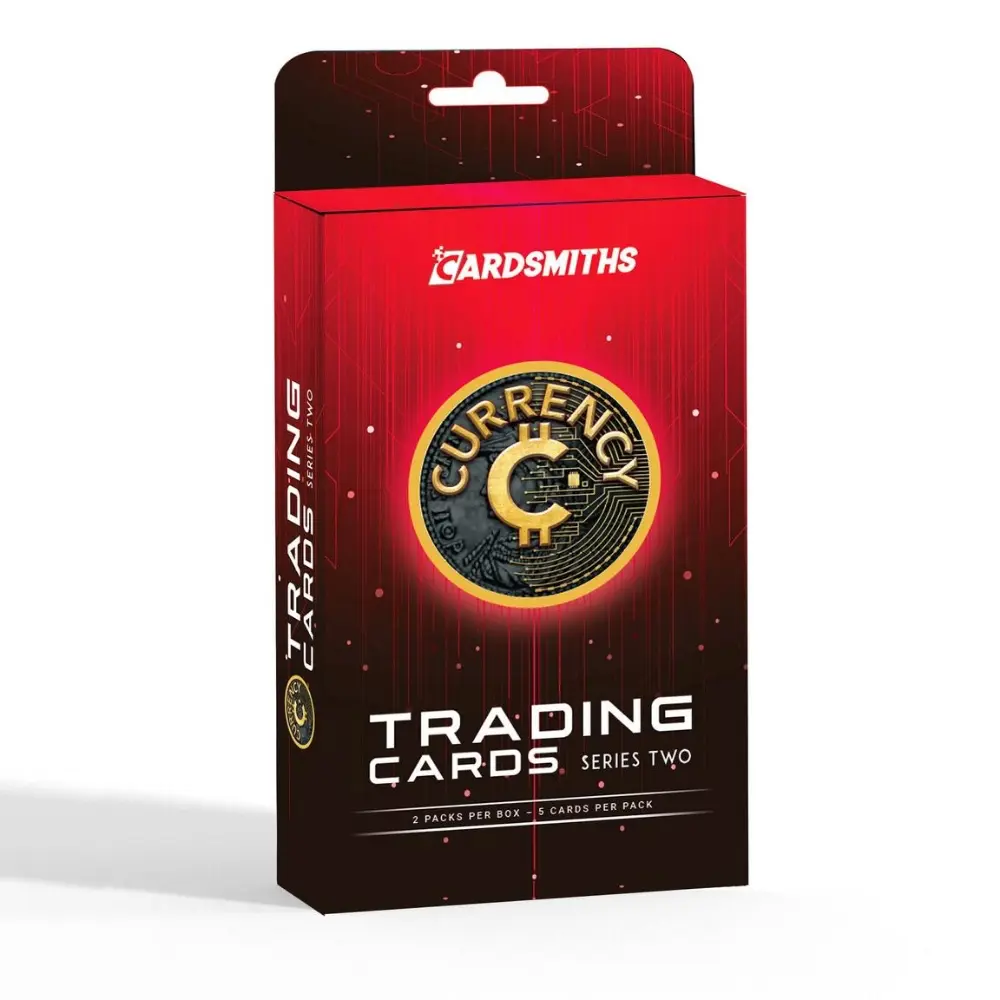 Cardsmiths: Crypto Currency Series 2 Trading Cards 2-Pack Collector's Box