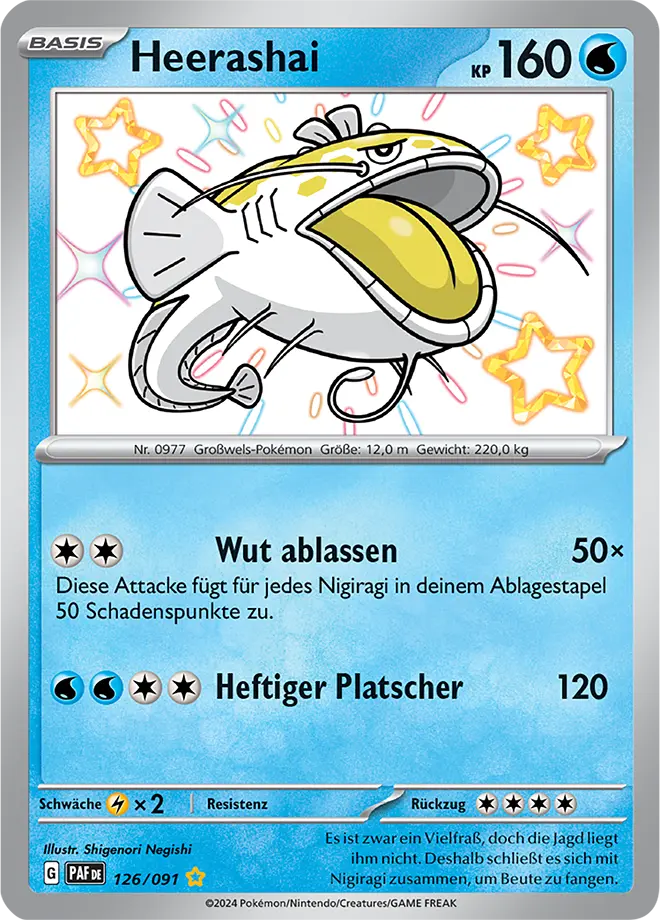Heerashai 126/091 - Pokémon Paldeas Schicksale (DEU)
