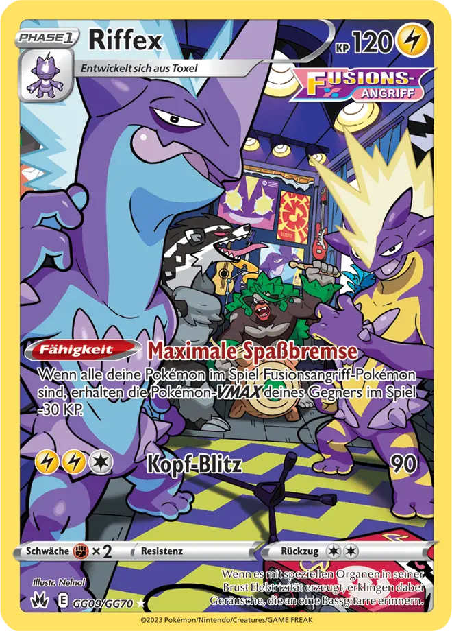 Riffex GG09/GG70 - Pokémon Zenit der Könige (DEU)