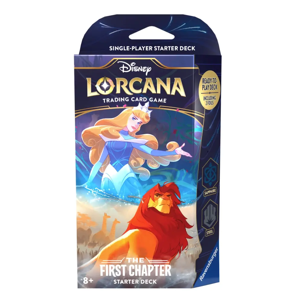 Disney Lorcana - The First Chapter - Sapphire and Steel Deck (ENG)