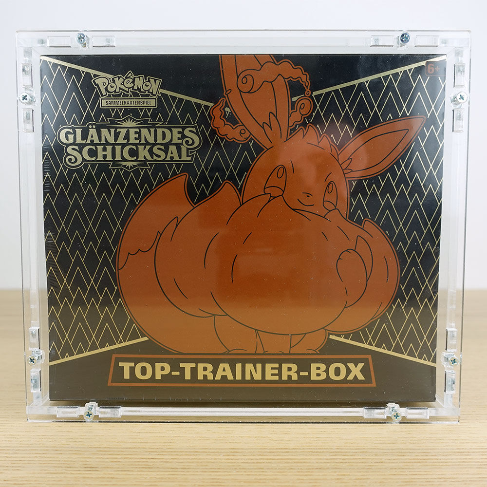 Acryl Schutzbox für Pokemon Elite Trainer Box - Protect Your Monsters