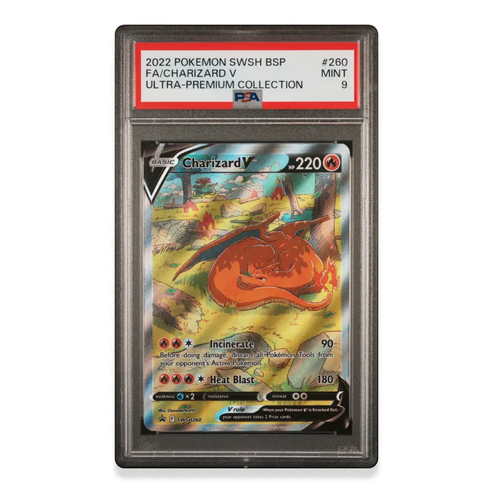 Pokémon Charizard V Promo - SWSH 260 - PSA 9 (ENG)