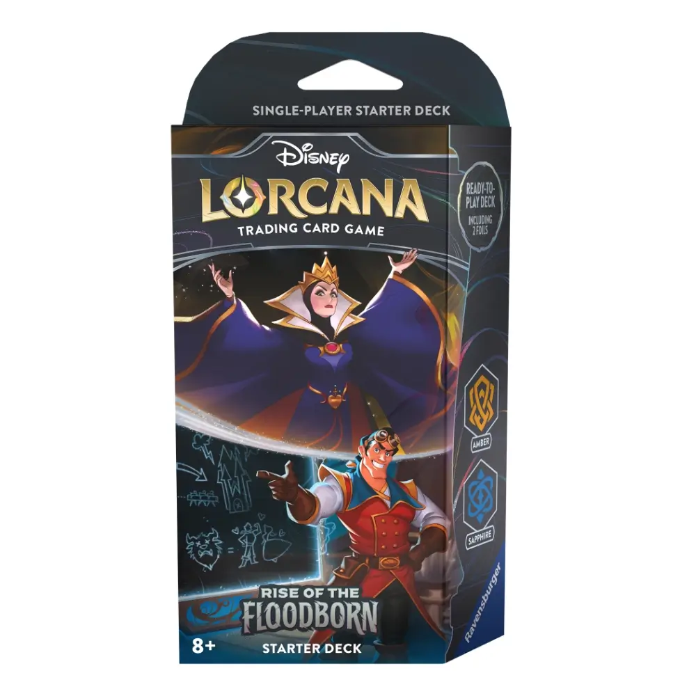 Disney Lorcana - Rise of the Floodborn - Amber & Sapphire - Starter Deck (ENG)