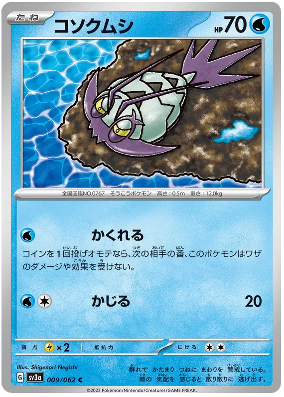 Wimpod 009/062 - Pokémon Raging Surf Karte (JAP)