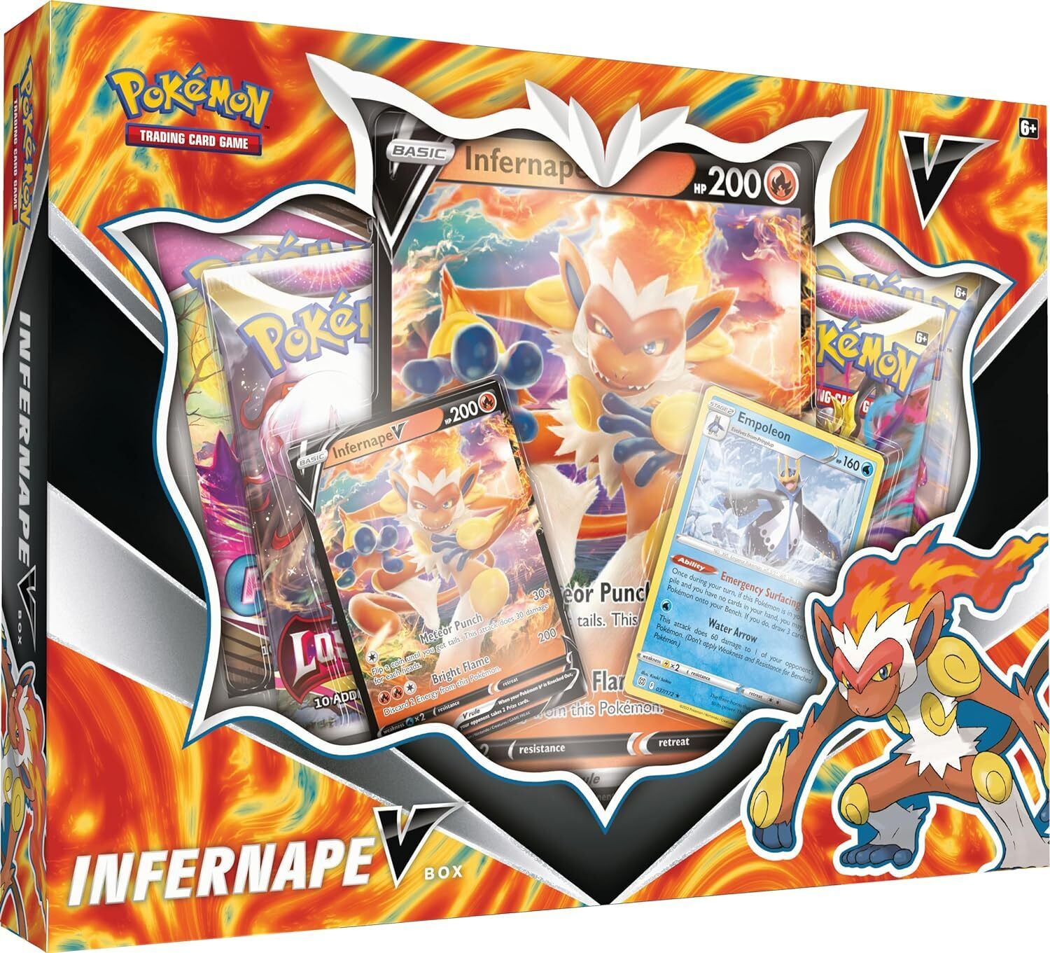 Pokémon TCG: Infernape V Box (ENG)