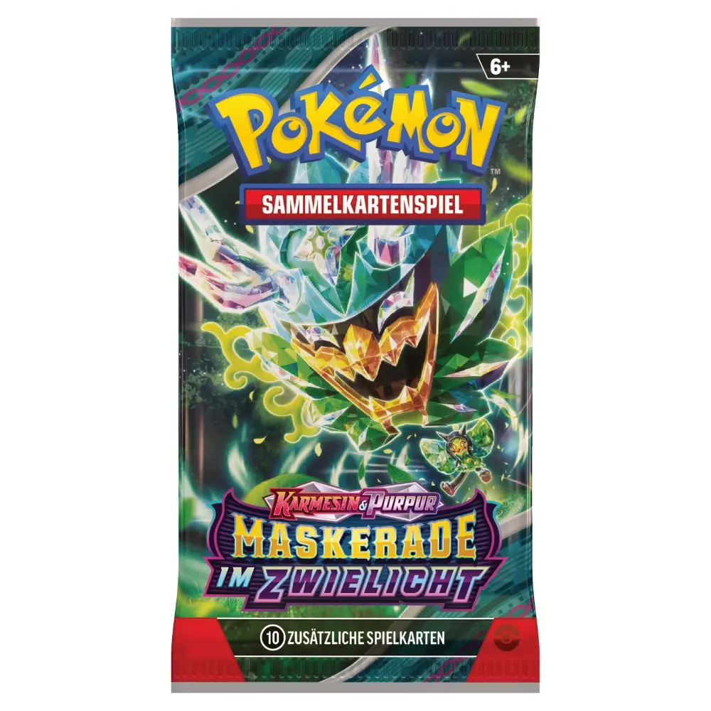 Pokémon: Karmesin & Purpur - Maskerade im Zwielicht - Boosterpack (DEU)
