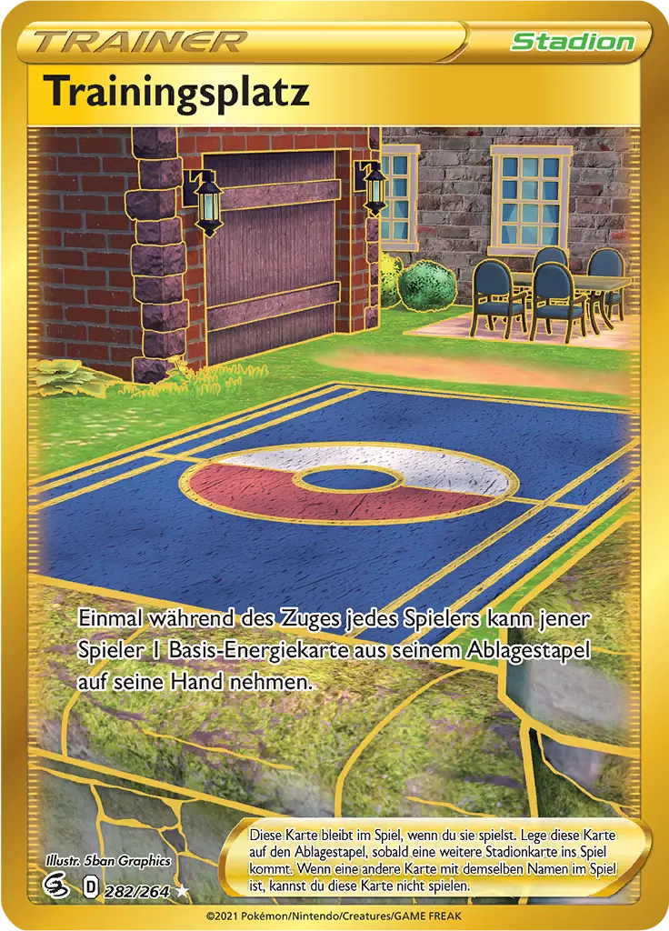 Trainingsplatz 282/264 - Pokémon Fusionsangriff Karte (DEU)