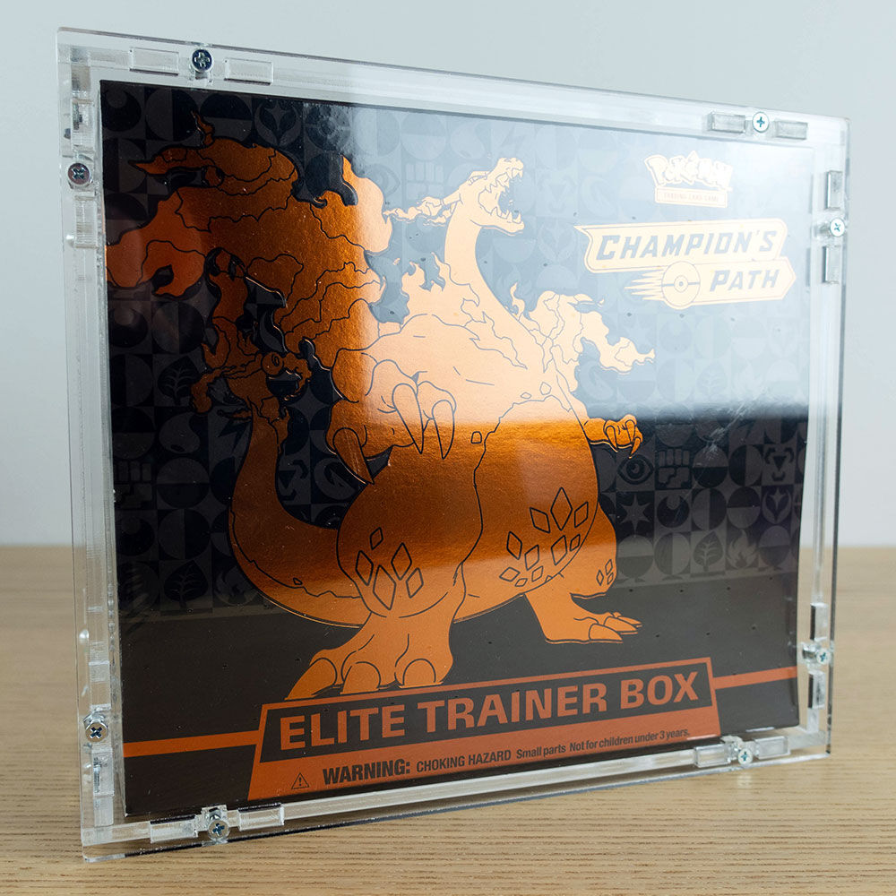Acryl Schutzbox für Pokemon Elite Trainer Box - Protect Your Monsters